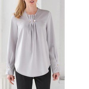 Cistar Lavender/Gray Pearl Blouse